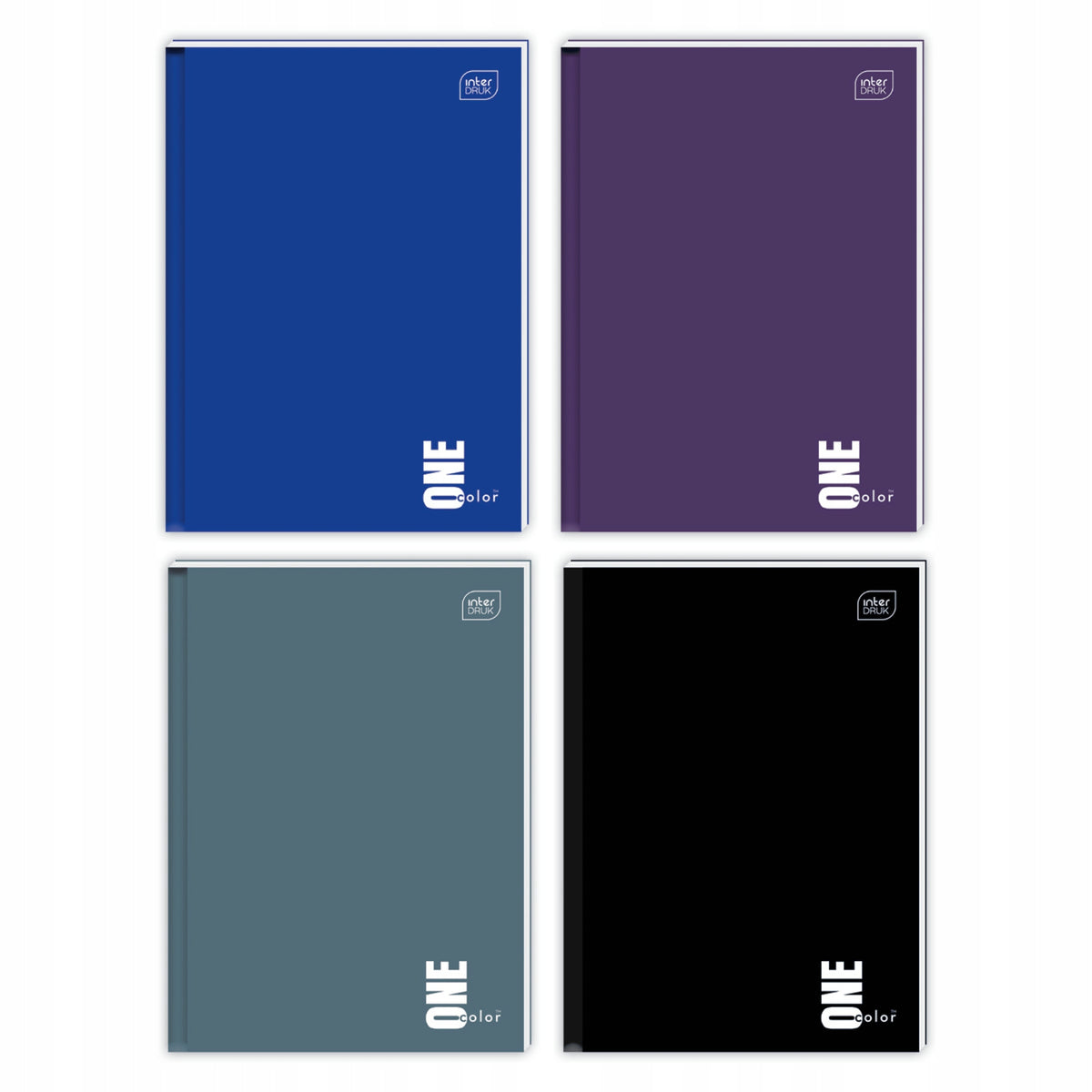Zeszyt KRATKA # A4/96k | Twarda okładka One Color