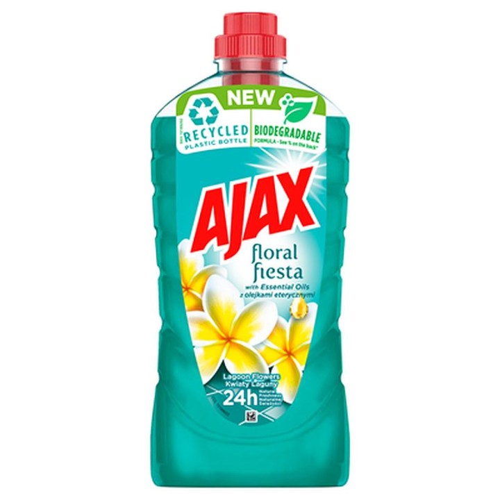 Ajax Floral Fiesta 1l płyn czyszczący zapach kwiat laguny