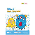 Blok techniczny biały A4 170g 10 ark Happy Color