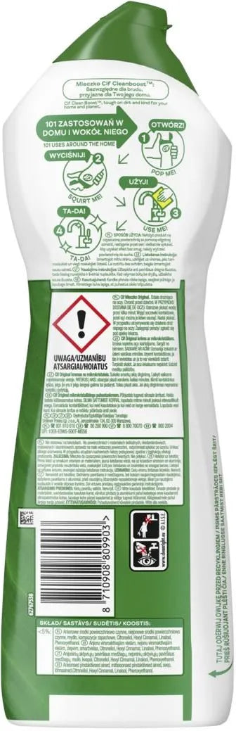 Mleczko uniwersalne Cif Cream Original 780g