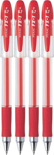 Penac Długopis Gel Fx-1 Czerwony 1szt.