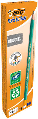 OŁÓWEK BIC EVOLUTION 655 HB Z GUMKĄ