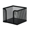 Organizer na karteczki Q-CONNECT Office Set metalowy czarny