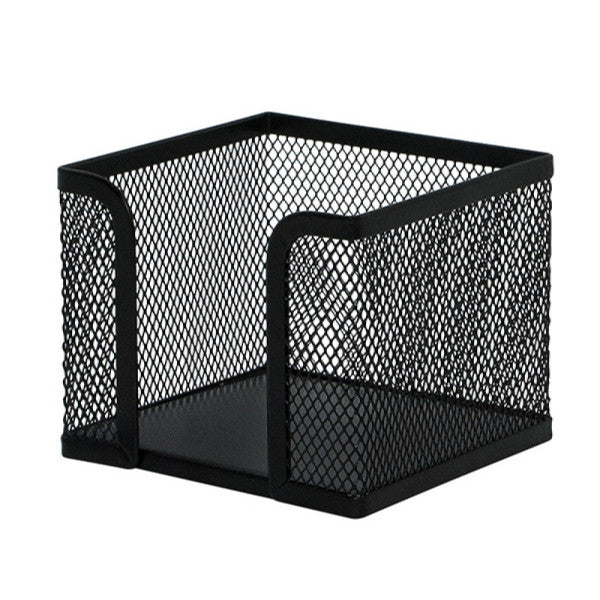 Organizer na karteczki Q-CONNECT Office Set metalowy czarny
