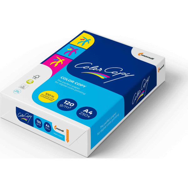 Papier COLOR COPY A4 120g do drukarki i ksero - ryza 250 ark.