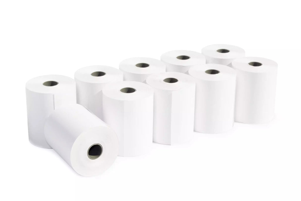 Rolki kasowe termoczułe Emerson 80mm x 30m - 10 sztuk
