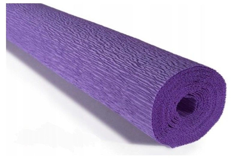 Feniks Bibuła marszczona fiolet 17E2 50x250cm, 180g