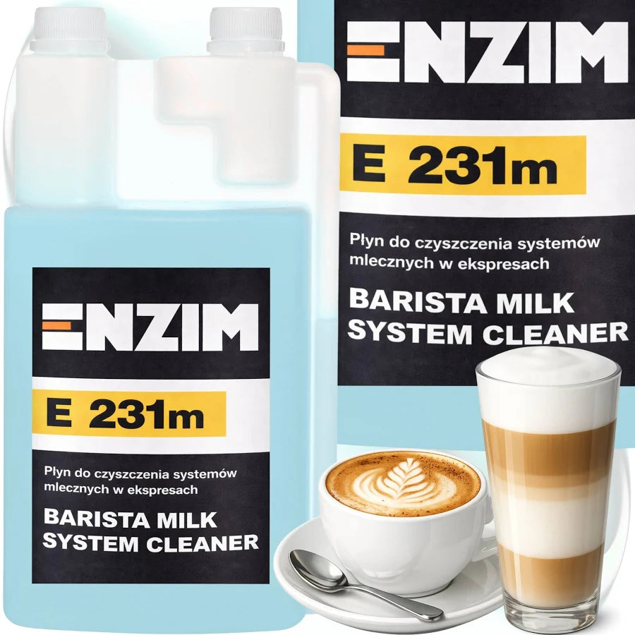 ENZIM E231m Płyn do czyszczenia systemów mlecznych w ekspresach 1L
