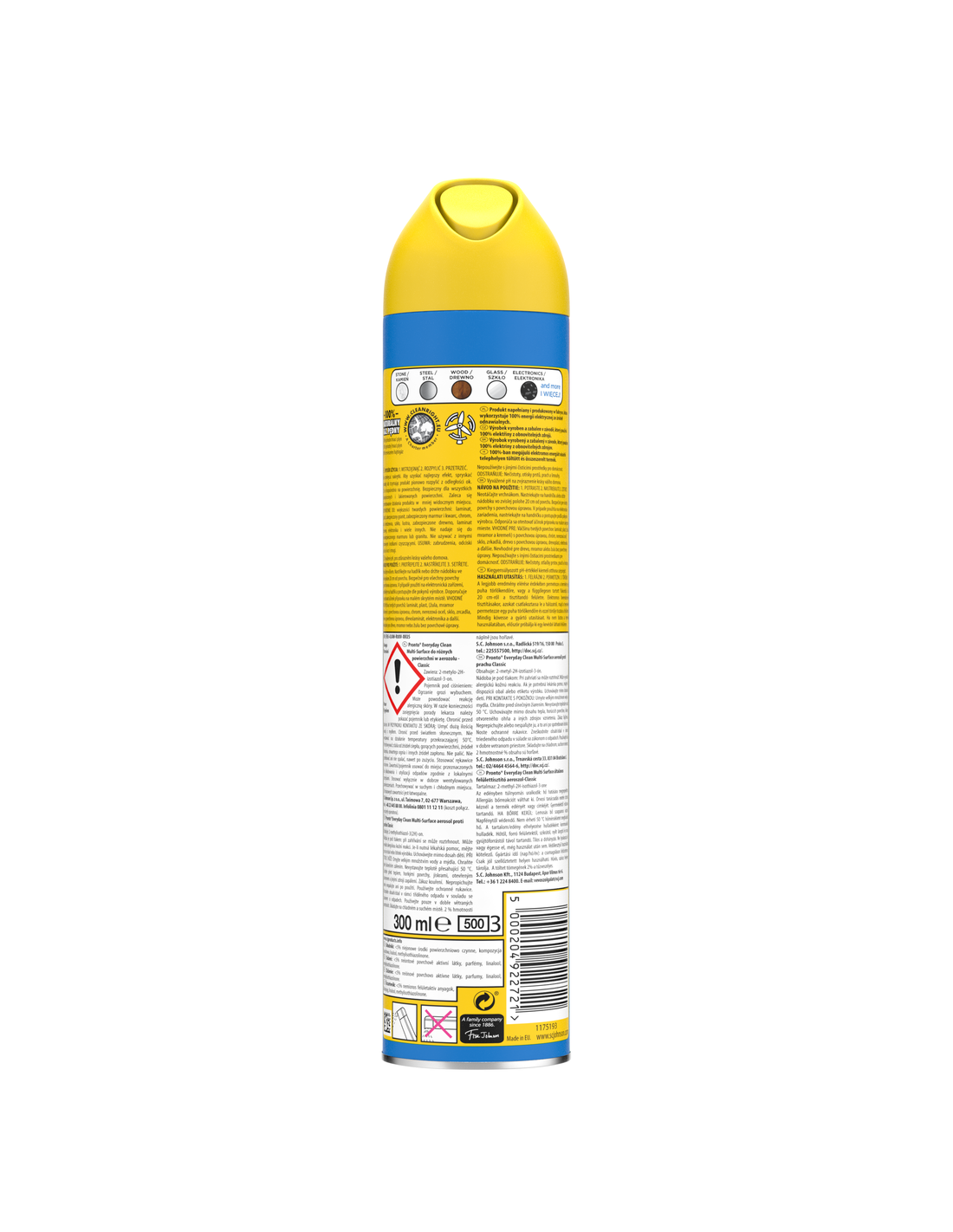Spray do czyszczenia powierzchni Pronto Everyday Clean Multi-Surface Classic 300ml