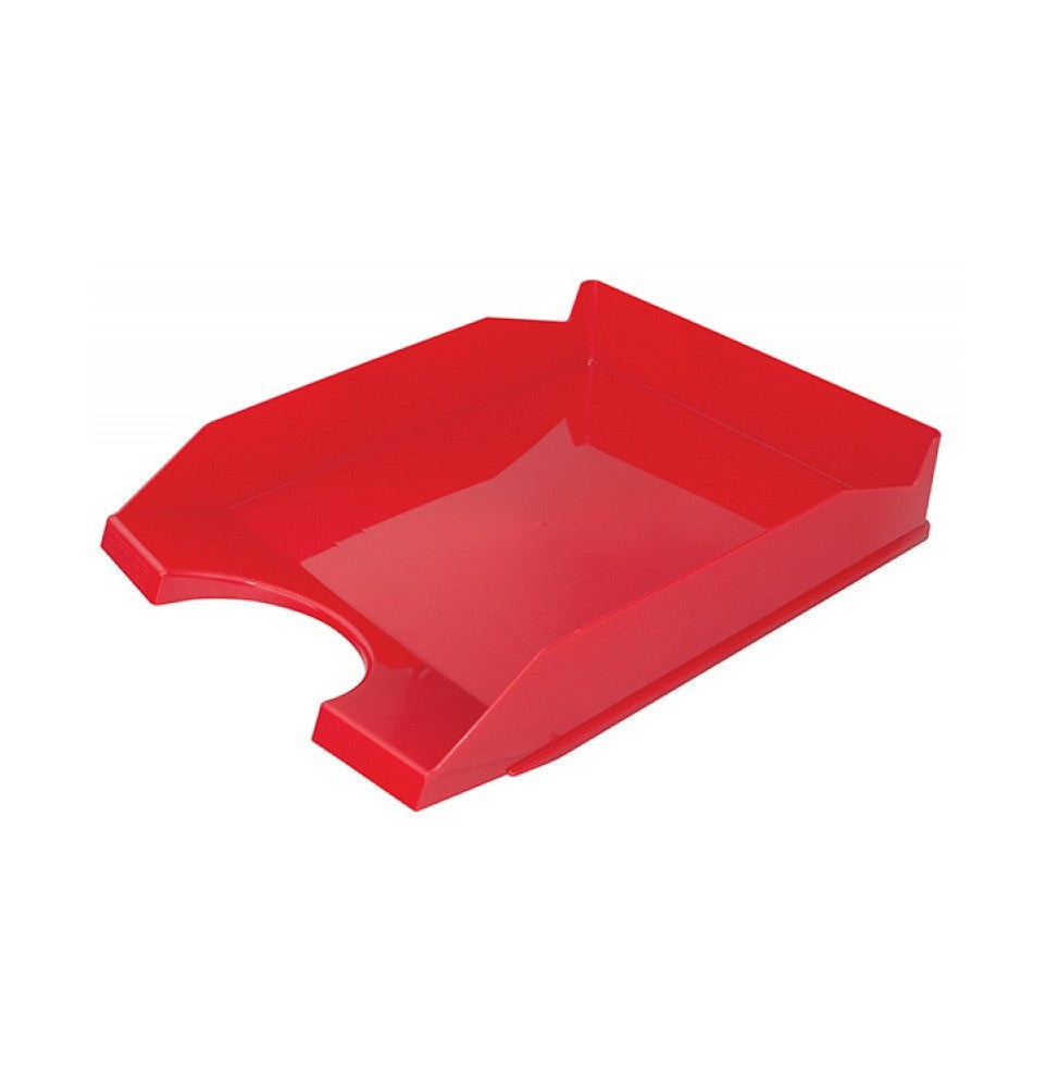 Szufladka na biurko OFFICE PRODUCTS, polistyren, A4, czerwona
