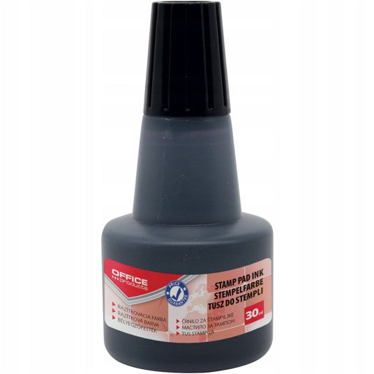 Tusz do pieczątek OFFICE PRODUCTS 30ml czarny